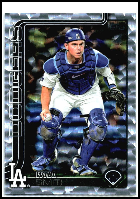 2025 Topps Diamante Foil #212 Will Smith Los Angeles Dodgers