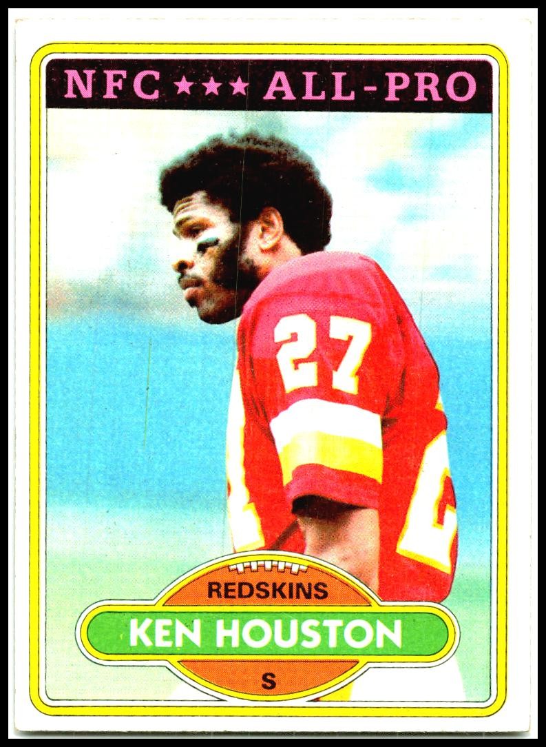 1980 Topps #145 Ken Houston Washington Redskins