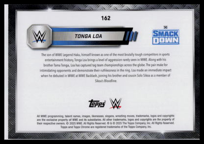 2024 Topps Chrome WWE #162 Tonga Loa