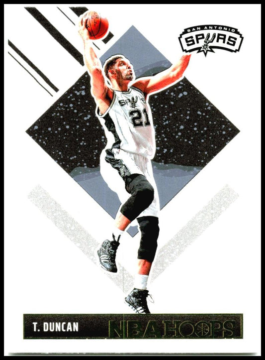 2024-25 Hoops Winter Purple #297 Tim Duncan San Antonio Spurs