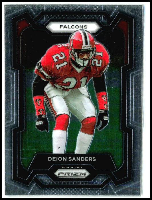 2023 Panini Prizm #15 Deion Sanders Atlanta Falcons