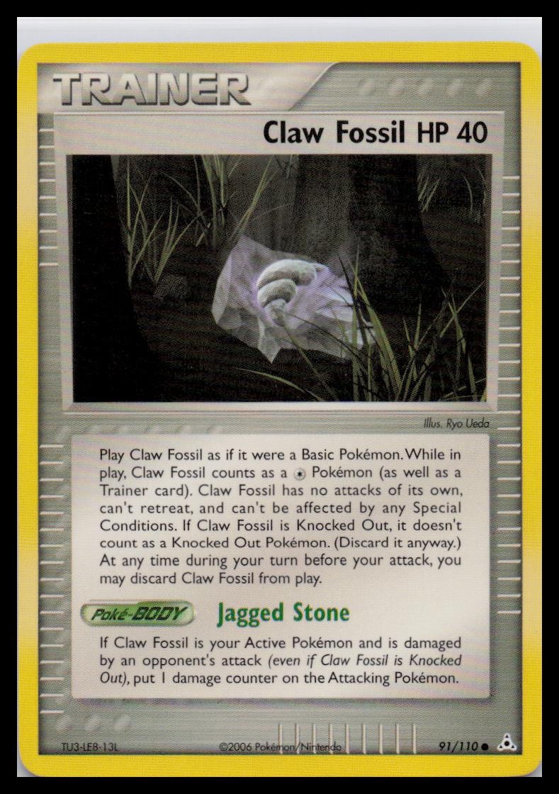 Holon Phantoms #91/110 Claw Fossil