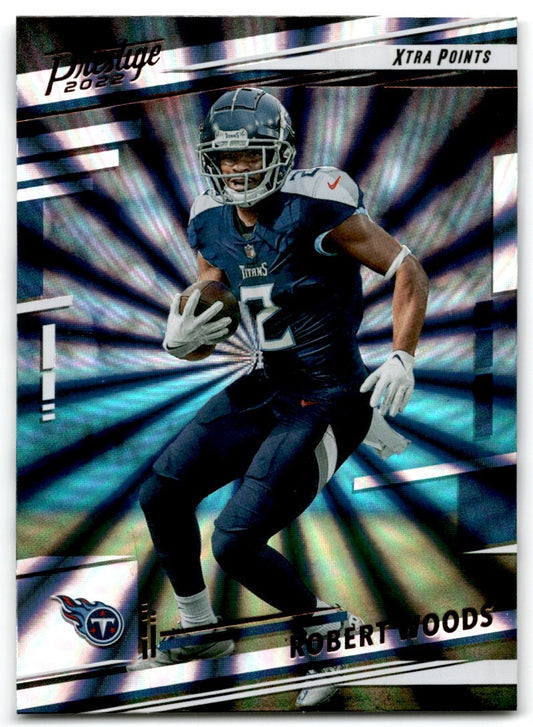 2022 Panini Prestige  Xtra Points Sunburst Robert Woods Tennessee Titans #165