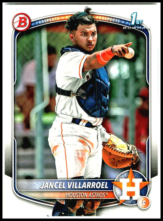 2025 Bowman Prospects #BP-26 Jancel Villarroel Houston Astros