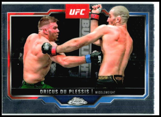 2025 Topps Chrome UFC #137 Dricus Du Plessis