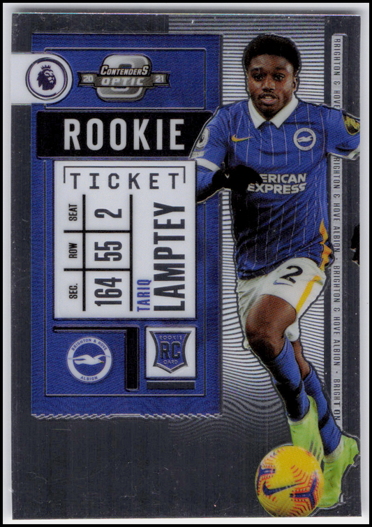 2020-21 Panini Chronicles - Contenders Optic Rookie Ticket Premier League Tariq