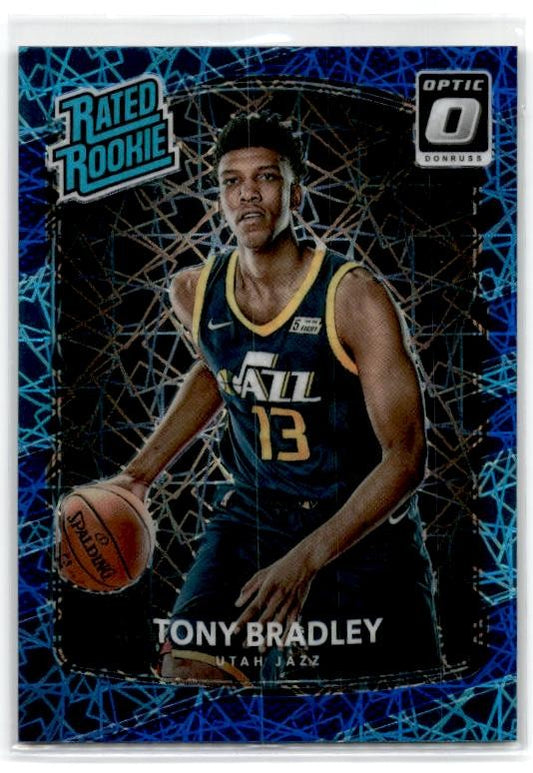 2017-18 Donruss Optic #173 Tony Bradley Blue Velocity