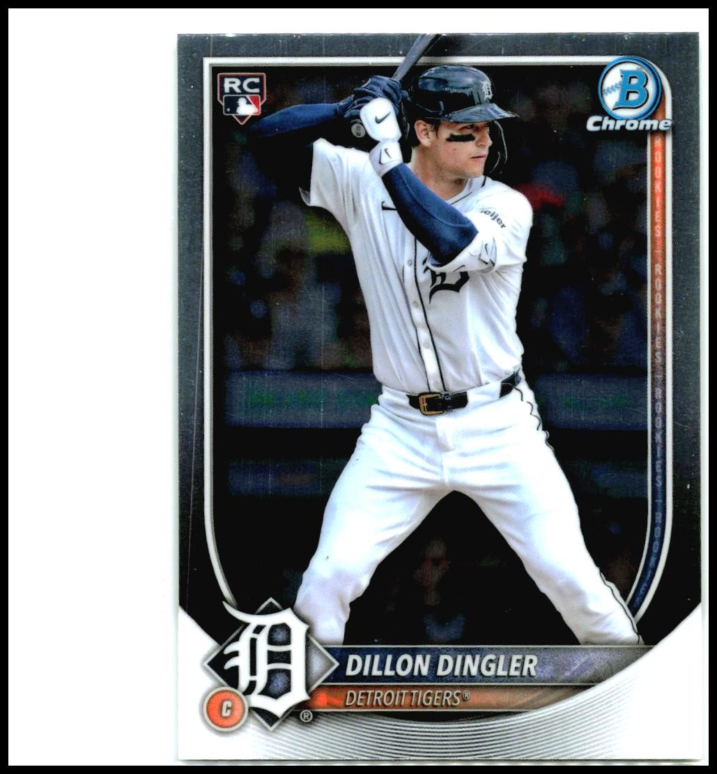 2025 Bowman Chrome #41 Dillon Dingler Rookie Detroit Tigers