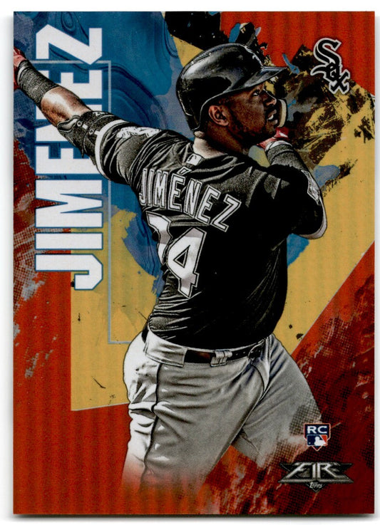 2019 Topps Fire Orange Eloy Jimenez 274/299 Chicago White Sox #168