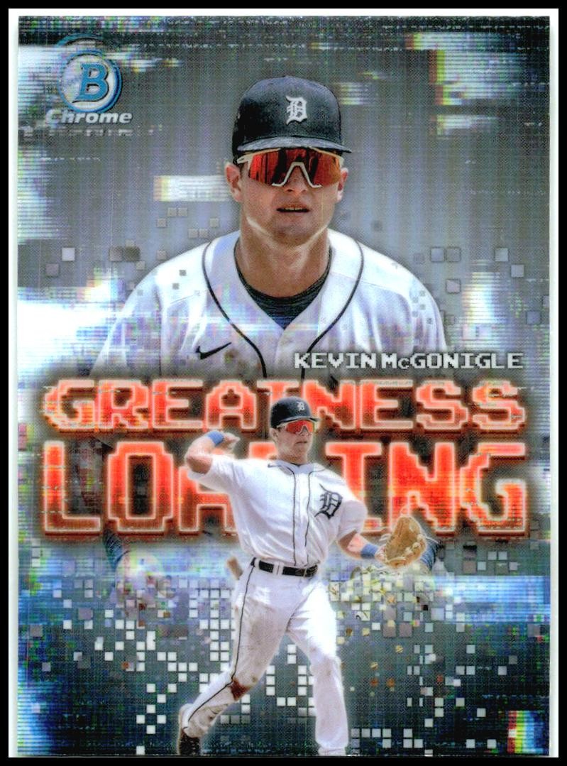 2025 Bowman Greatness Loading #GL-9 Kevin McGonigle Detroit Tigers