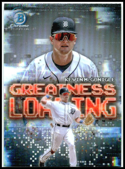 2025 Bowman Greatness Loading #GL-9 Kevin McGonigle Detroit Tigers