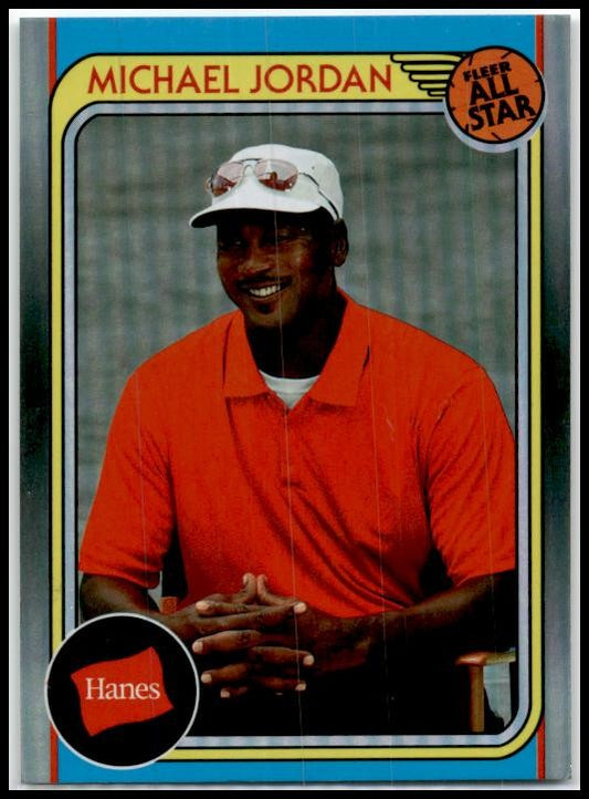 2018-19 Fleer Hanes Michael Jordan 30th Anniversary All-Star #4 Michael Jordan