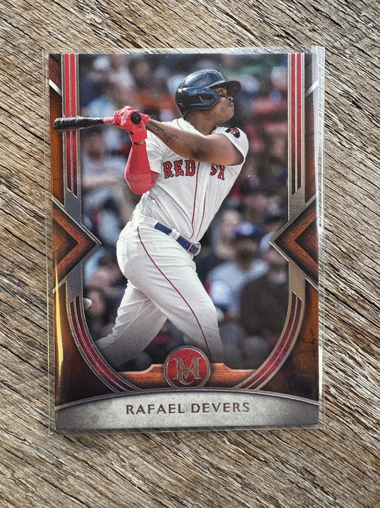 2022 Topps Museum Collection Copper #100 Rafael Devers Boston Red Sox