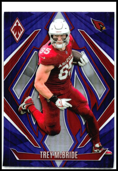 2024 Panini Phoenix Purple #139 Trey McBride Arizona Cardinals