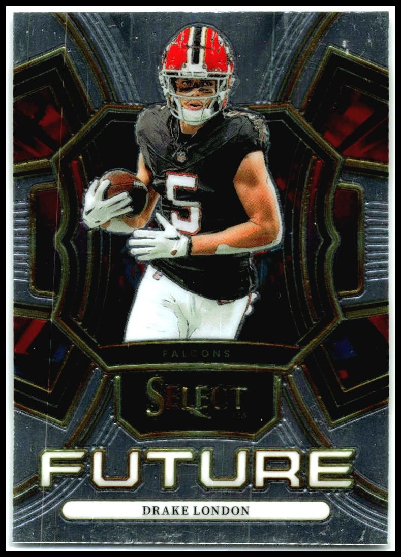 2023 Panini Select Select Future #FUT-DLO Drake London Atlanta Falcons