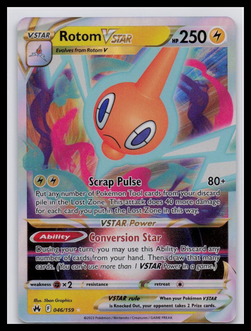 Crown Zenith #046/159 Rotom VSTAR