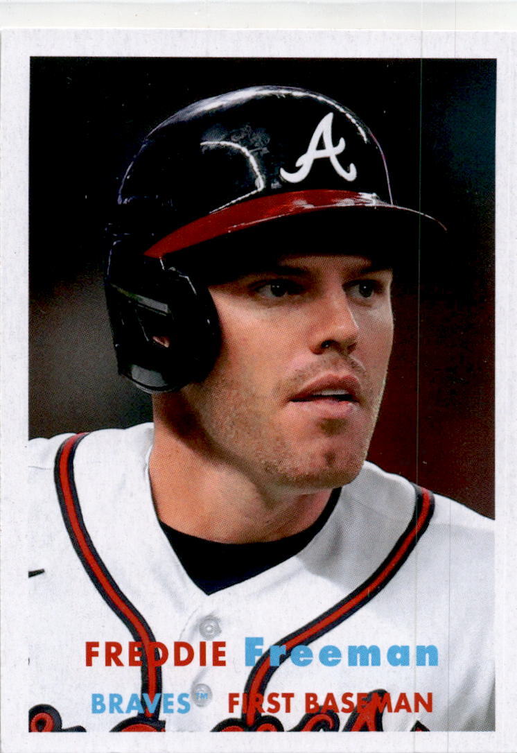 2021 Topps Archives #2 Freddie Freeman Atlanta Braves.