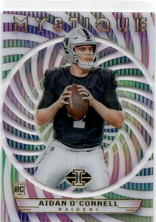 2023 Panini Illusions Mystique #1 Aidan O'Connell Las Vegas Raiders