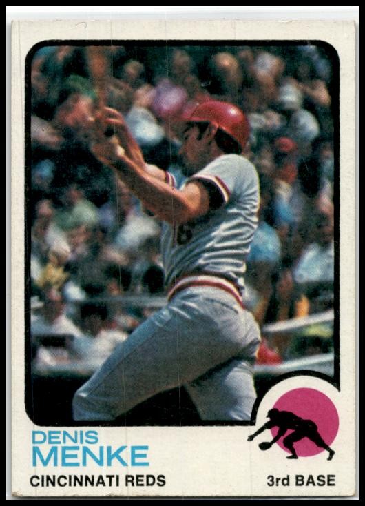 1973 Topps #52 Denis Menke Cincinnati Reds