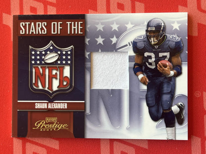 2007 Playoff Prestige Stars of the NFL Materials #NFL-8 Shaun Alexander Seattle