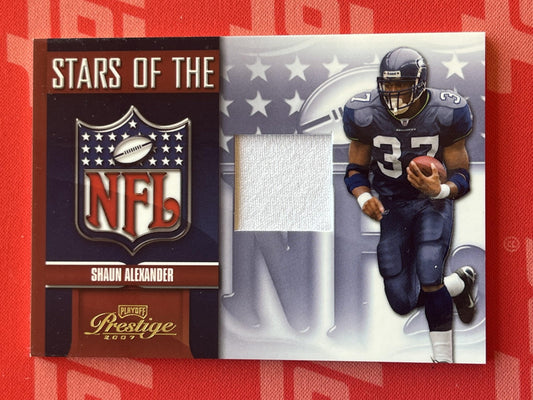 2007 Playoff Prestige Stars of the NFL Materials #NFL-8 Shaun Alexander Seattle