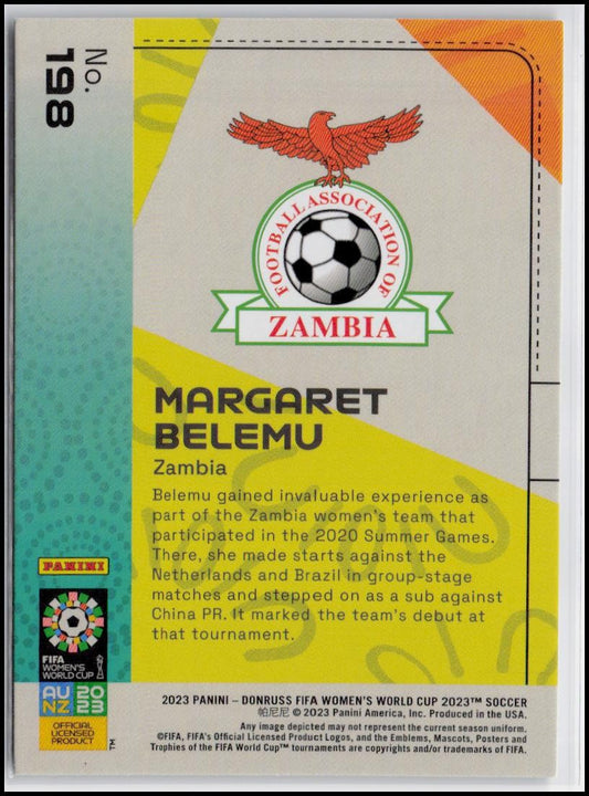 2023 Donruss FIFA Women's World Cup #198 Margaret Belemu