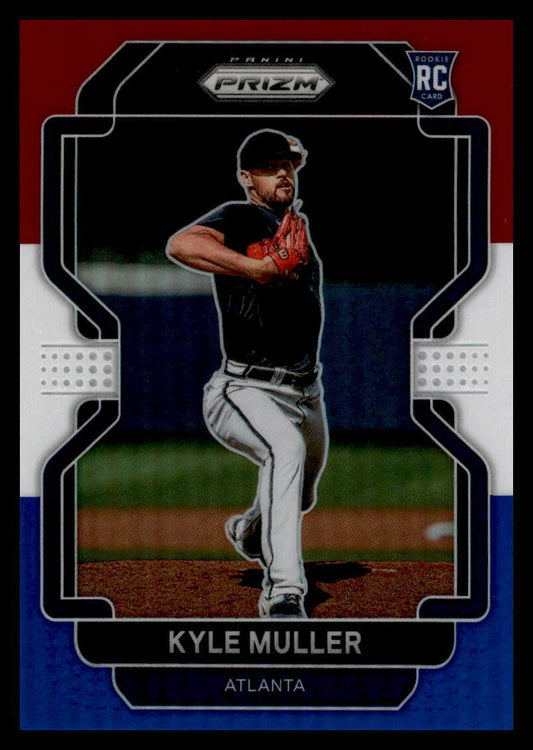 2022 Panini Prizm Red/White/Blue #14 Kyle Muller