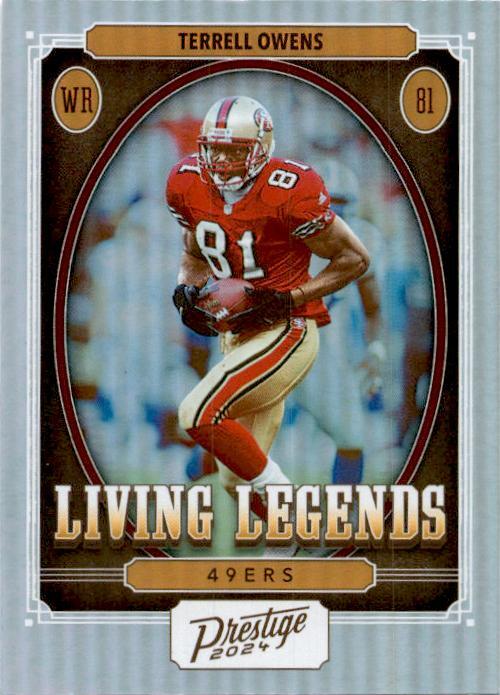 2024 Panini Prestige #LL-TOS Terrell Owens Living Legends