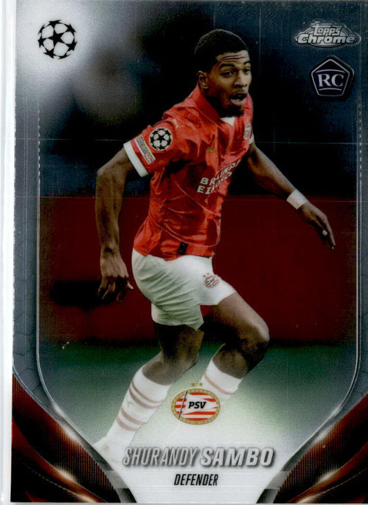 2023-24 Topps Chrome UEFA Club Competitions #27 Shurandy Sambo Rookie