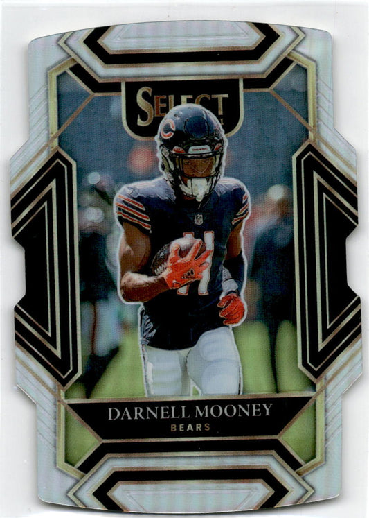 2021 Panini Select Silver Prizm Die Cut #208 Darnell Mooney Chicago Bears