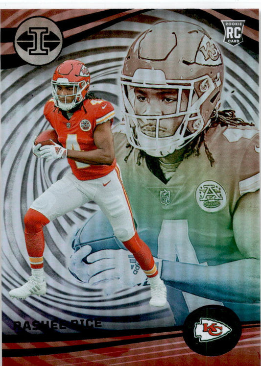 2023 Panini Illusions #56 Rashee Rice Kansas City Chiefs