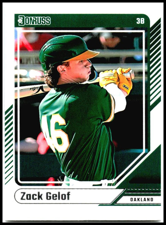 2024 Donruss #83 Zack Gelof Oakland Athletics