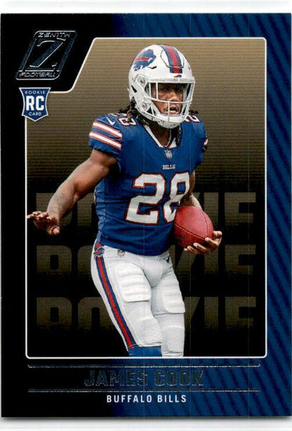 2022 Zenith #115 James Cook Rookie Buffalo Bills
