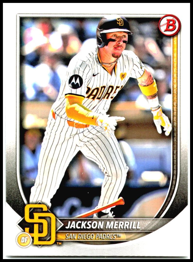 2025 Bowman #64 Jackson Merrill San Diego Padres