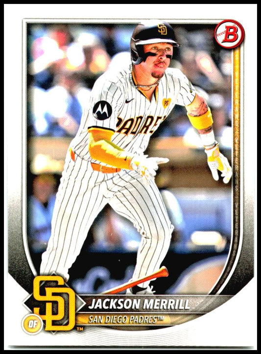 2025 Bowman #64 Jackson Merrill San Diego Padres