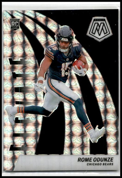 2024 Panini Mosaic Elevate Mosaic #4 Rome Odunze Chicago Bears