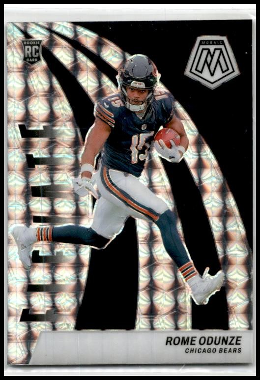 2024 Panini Mosaic Elevate Mosaic #4 Rome Odunze Chicago Bears