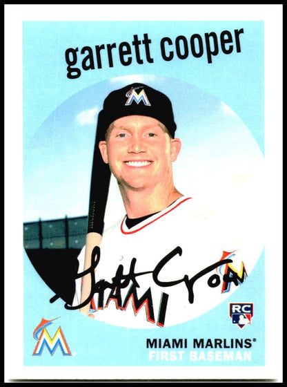 2018 Topps Archives #91 Garrett Cooper Rookie Miami Marlins