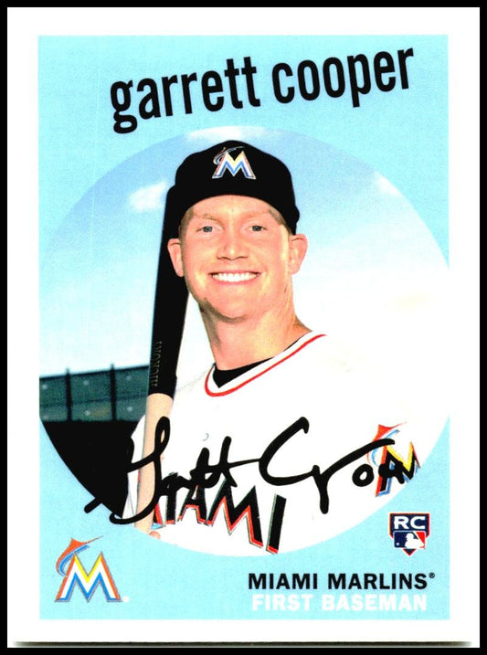 2018 Topps Archives #91 Garrett Cooper Rookie Miami Marlins