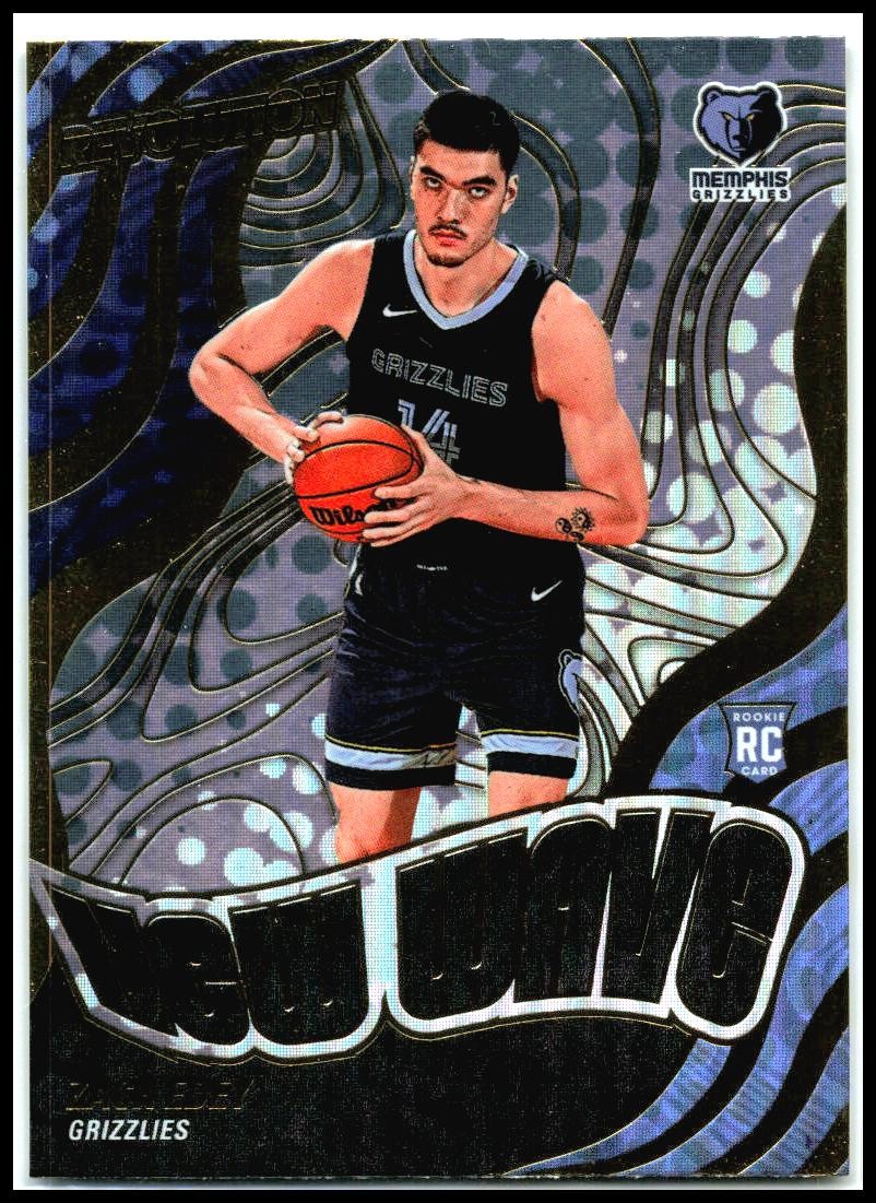 2024-25 Panini Revolution New Wave #10 Zach Edey Memphis Grizzlies