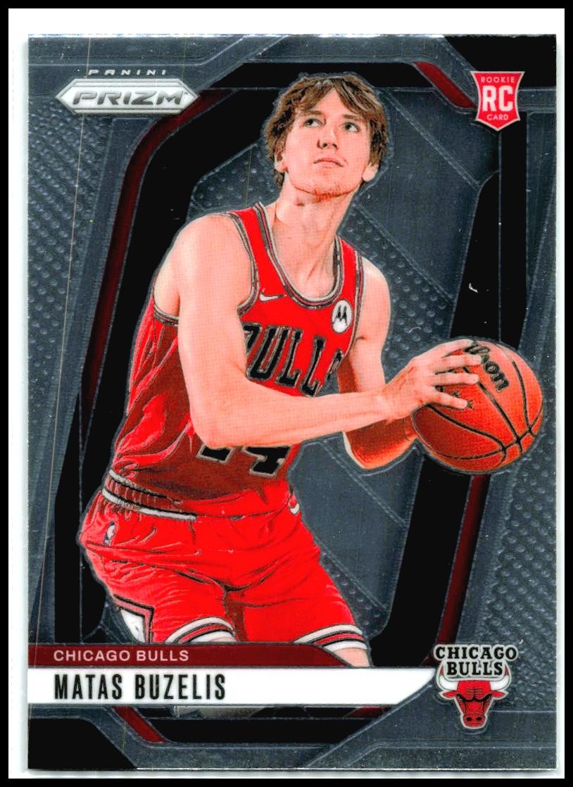 2024-25 Panini Prizm #252 Matas Buzelis Rookie Chicago Bulls