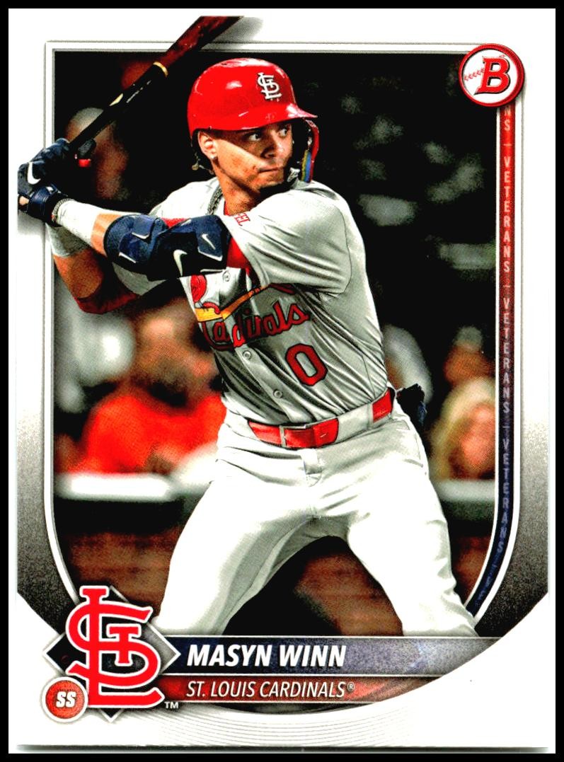 2025 Bowman #100 Masyn Winn St. Louis Cardinals