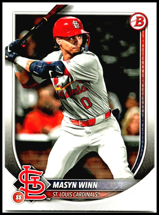 2025 Bowman #100 Masyn Winn St. Louis Cardinals
