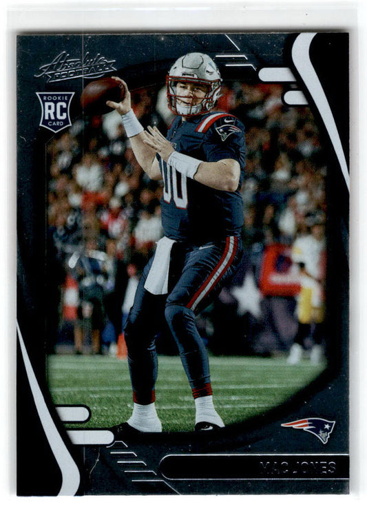 2021 Panini Absolute #109 Mac Jones Rookie New England Patriots