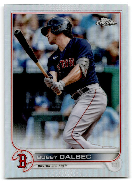 2022 Topps Chrome Refractor Bobby Dalbec Boston Red Sox #51