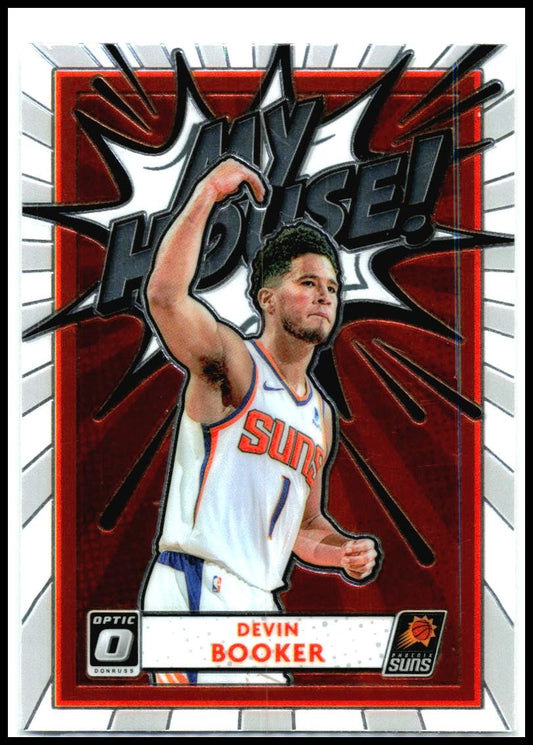 2020-21 Donruss Optic My House #15 Devin Booker Phoenix Suns
