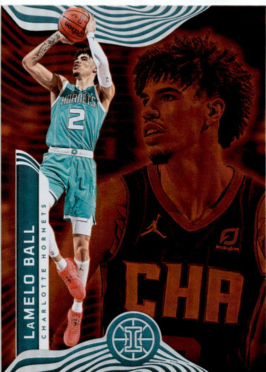 2021 Panini Illusions #57 LaMelo Ball Charlotte Hornets