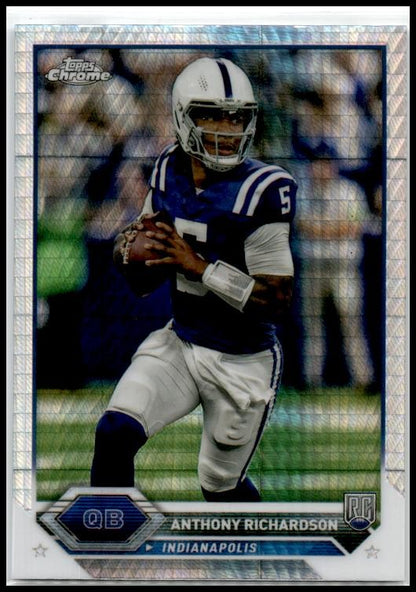 2023 Topps Composite Topps Chrome Prism #3 Anthony Richardson Rookie Colts