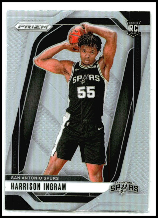 2024-25 Panini Prizm Prizms Silver #254 Harrison Ingram San Antonio Spurs