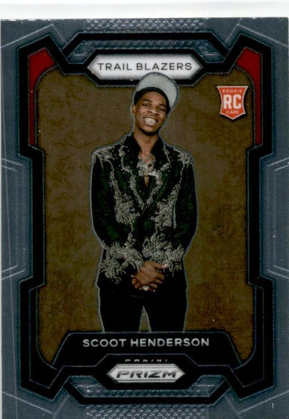 2023-24 Prizm Variation #141 Scoot Henderson Portland Trail Blazers